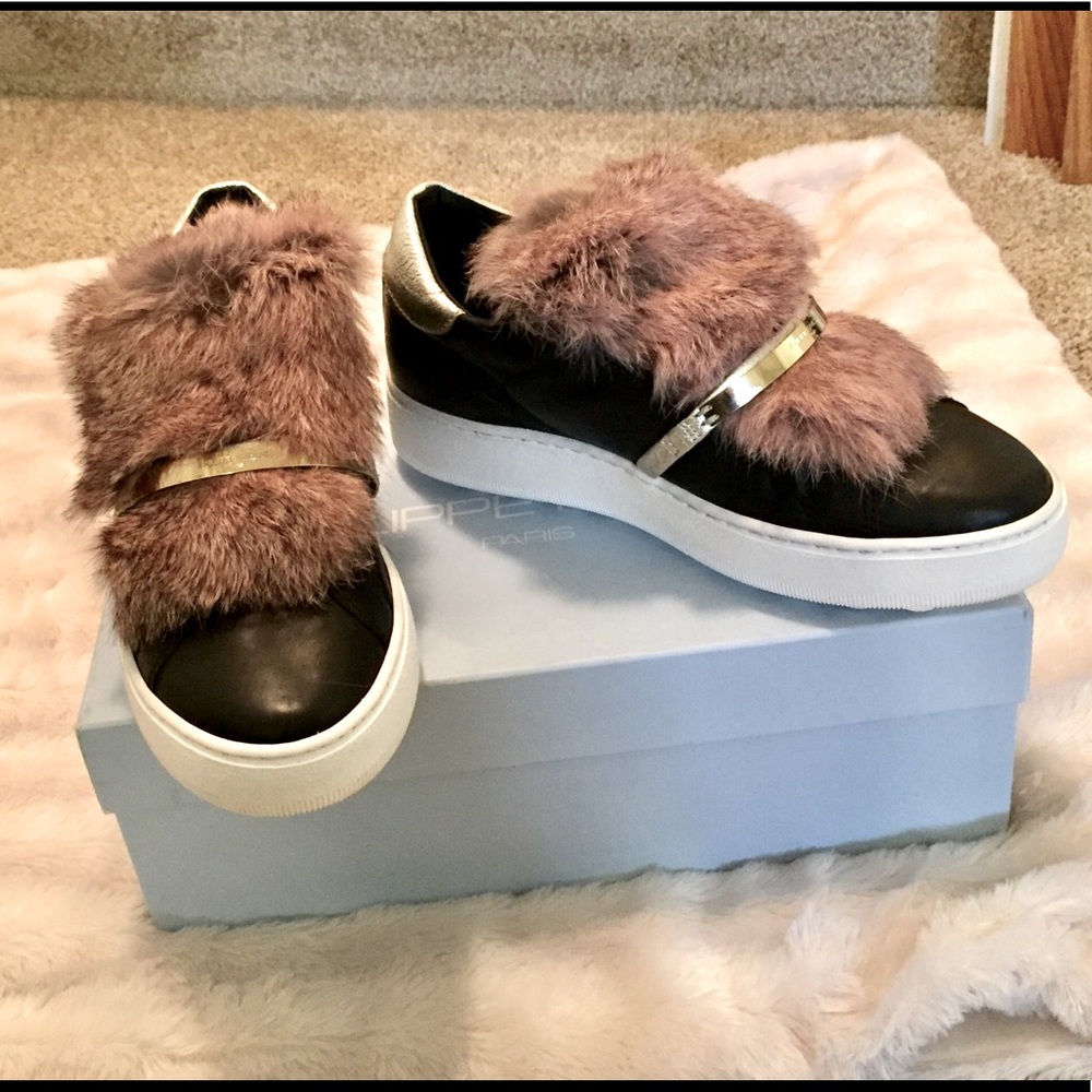 🌸SOLD Philippe Model Night Bombay LD Veau Slip On